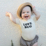 Love Bug Organic Cotton Baby Bodysuit