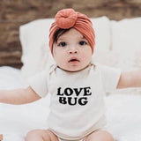 Love Bug Organic Cotton Baby Bodysuit