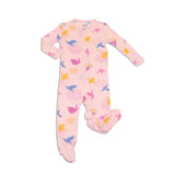 Bamboo Baby Zip-up Footed Sleeper | Origami