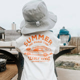 Lets Coast Tee | Orange Crush