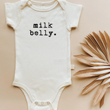 Milk Belly Organic Cotton Baby Bodysuit