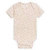 Organic Afton Bodysuit | Joy Floral Berry