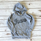 Grey Hoodie | Iowa