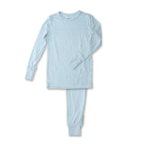 Bamboo Long Sleeve Pajama Set | Baby Blue