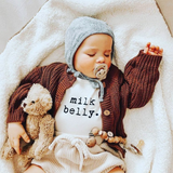 Milk Belly Organic Cotton Baby Bodysuit