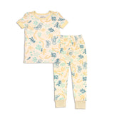 Bamboo Short Sleeve Pajama Set | Reef Print